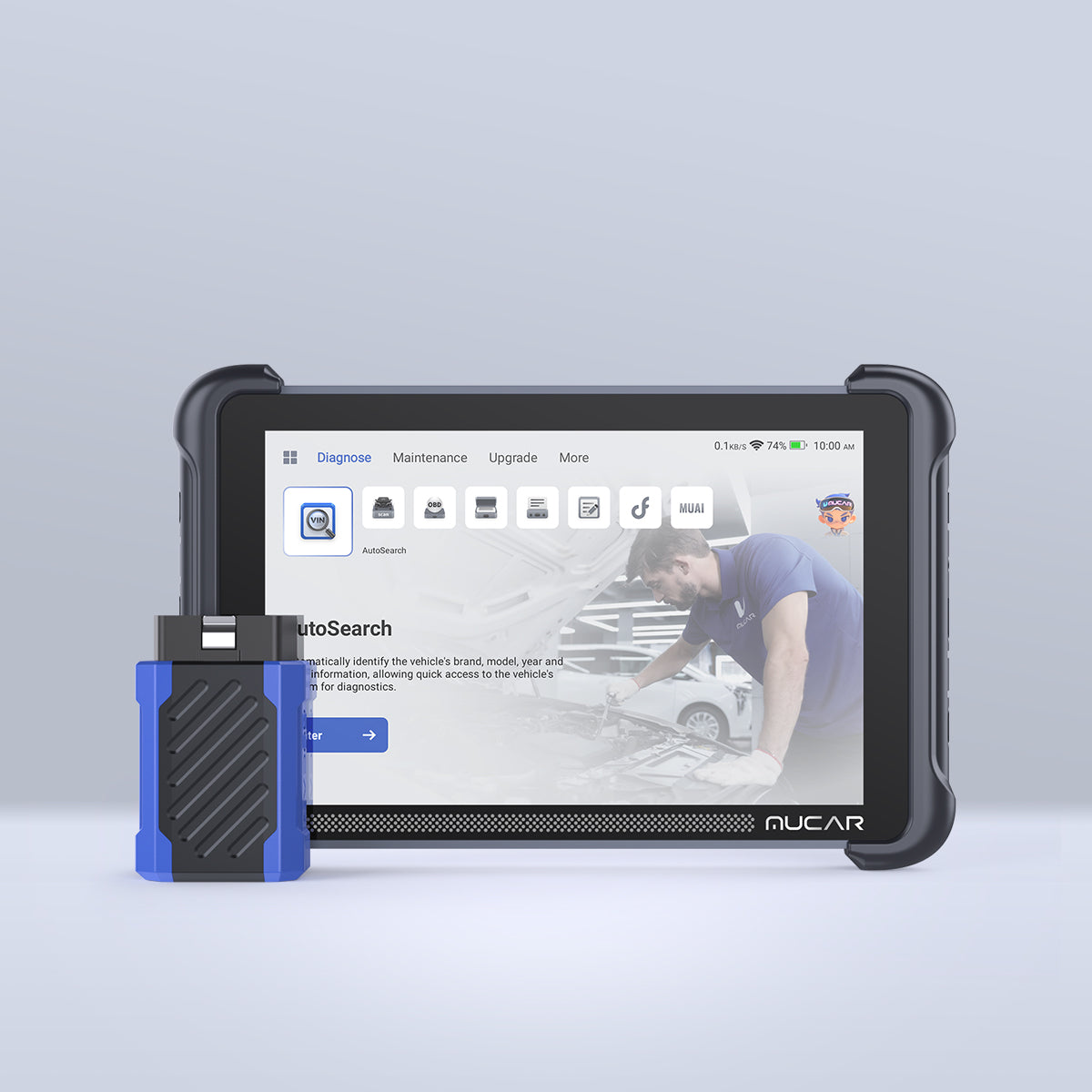 AI ECU Coding OBD2 Scanner | Bi-Directional, Bluetooth – MUCAR 892BT