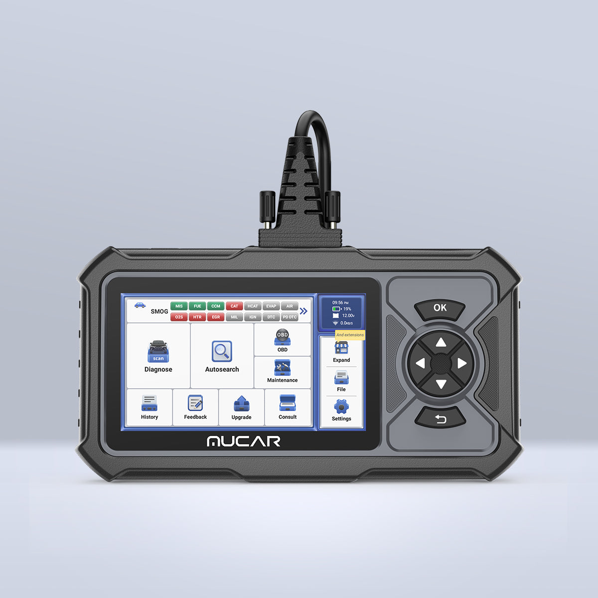 Nucar Scanner MUCAR VO6 OBD2 All-System Diagnostic Scan Tool, 28 Resets Car Scanner ...