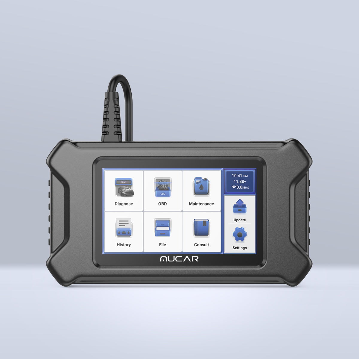 Nucar Scanner MUCAR VO7 Bluetooth Diagnostic Scanner: ECU Coding & Bi-Directional ...
